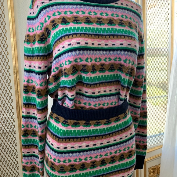 J. Crew Fair Isle Sweater Tube skirt & Sweater Top Set - Picture 2 of 16